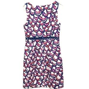 Lilly Pulitzer Women Size 0 Iggy Resort White Guilty Cut Out Shift Dress Lined.
